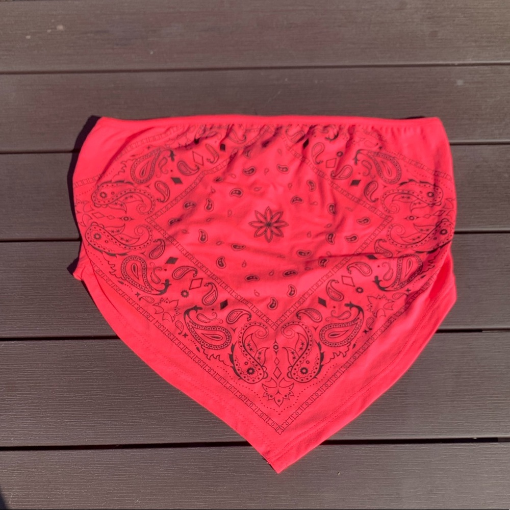 Bandana Tube Top
